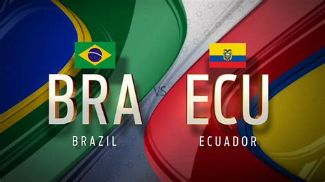 Watch ecuador match live and free. Portail des Frequences des chaines: Brazil vs Ecuador ...