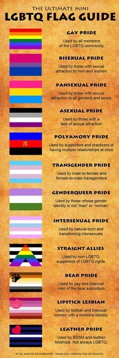 Lgbt Community Terminology And Flags By Lovemystarfire Probably The