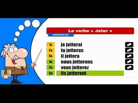 Entendre est un verbe du troisième groupe, il se conjugue avec l'auxiliaire avoir. La conjugaison du verbe Jeter # Indicatif Futur simple ...