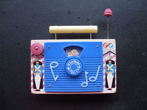 Vintage Fisher Price Tv Radio Jack And Jill Music Box Etsy