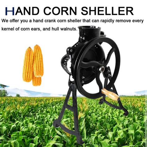 Heavy Duty Hand Crank Corn Thresher Sheller Threshing Stripping Machine