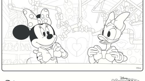 Minnie s iconic bow is in place and there is a lot of scope for coloring as your child wishes the hearts the. Minnie Bow-Tique | Coloring pages, Minnie bow, Disney junior