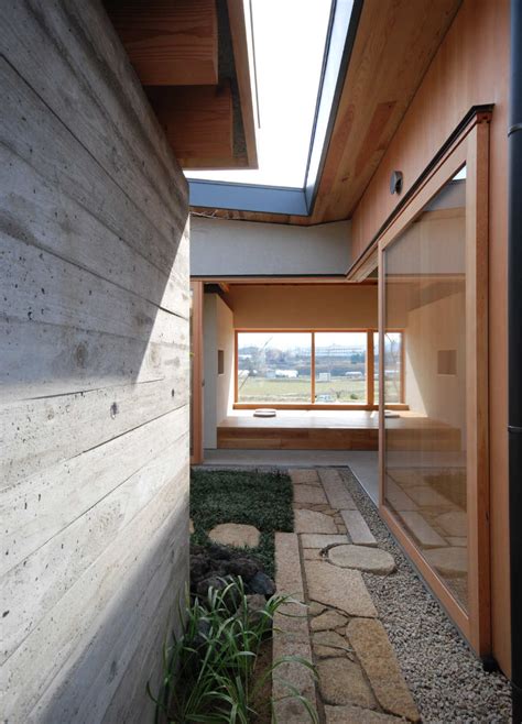 Gallery A Modern Japanese Courtyard House Mitsutomo Matsunami