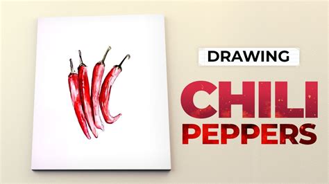Chili Peppers Drawing How To Draw Chili Peppers Easy Quickdraw