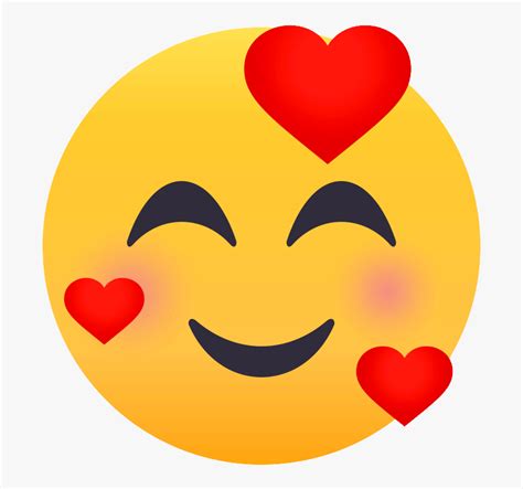 Smiling Face With 3 Hearts Emoji Copy Hd Png Download Transparent