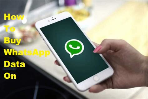 How To Buy Whatsapp Data On Mtn