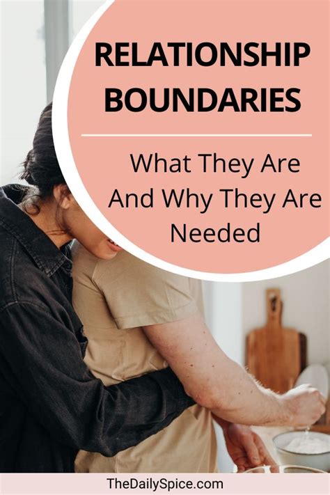 How To Set Boundaries In A Relationship The Daily Spice Relationship Boundaries Dating