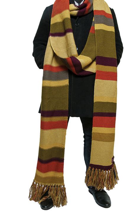 Doctor Who Scarf Season 16 Official Bbc Tom Baker Fourth