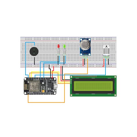 What does the green light mean? How to Make a loT Smoke/Alcohol Detectors w/ NodeMCU ...