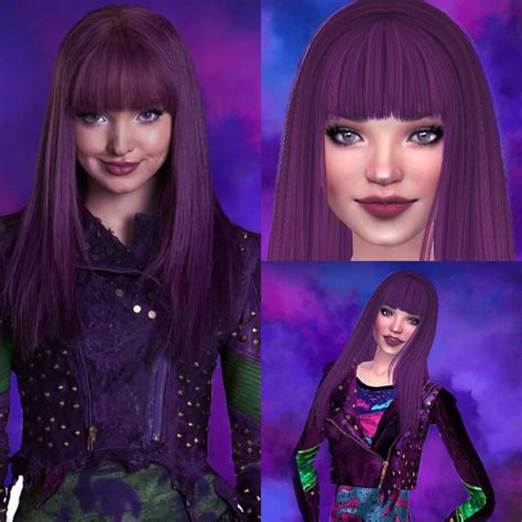 Dove Cameron As Mal From Descendants 1 2 And 3 Sims Amino