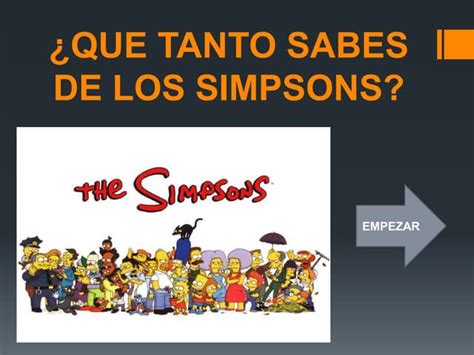 Que Tanto Sabesdelossimpsons