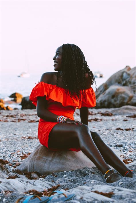 Free Stock Photo Of Young Black Woman At The Beach Download Free