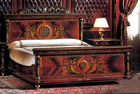 Cherrygold French Empire Queen Panel Bed Ebay