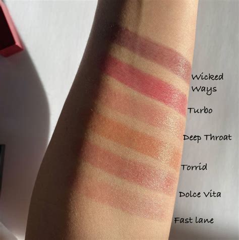 nars afterglow collection review and swatches makeup sessions