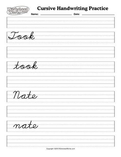 It took some time and. Pin on Cursive Handwriting