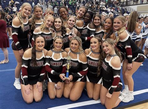 Lady Longhorns The World Of Cheer The Lambert Post