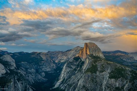 Picture Of Half Dome At Sunset Photos By Jess Lee