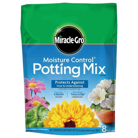 Miracle Gro Moisture Control Potting Mix 75578300 The Home Depot