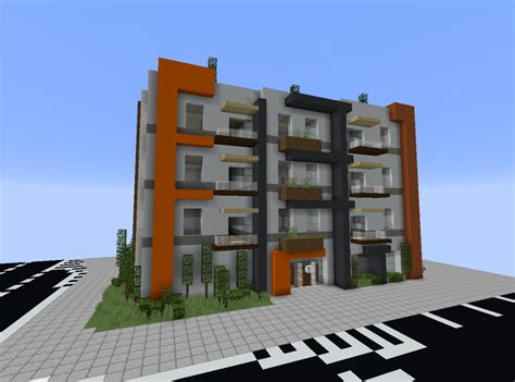 Minecraft Modern Apartment Complex