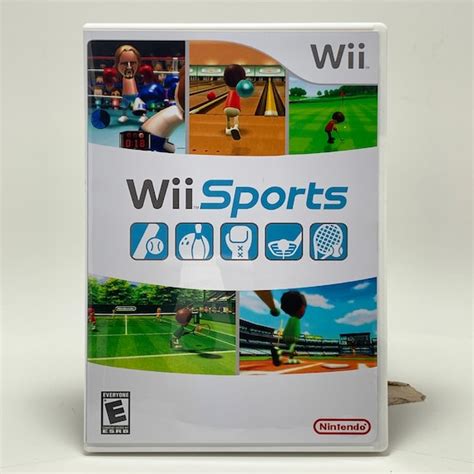 Wii Replacement Case No Game Wii Sports Etsy