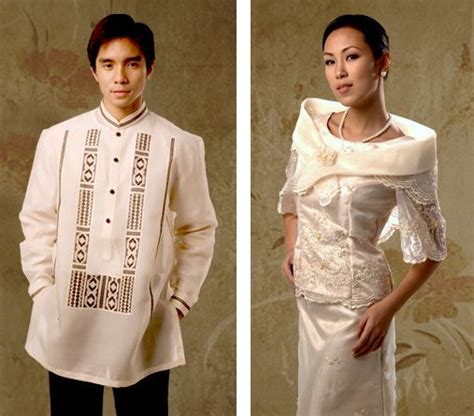Barong Tagalog And Filipiniana Dress