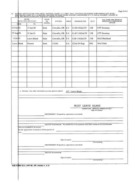 Ngb Form 62 E ≡ Fill Out Printable Pdf Forms Online