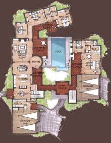 The spanish empire comprised the territories in the north overseas 'septentrion', from north america and the caribbean, to the philippine, mariana and caroline islands. hacienda style homes | SPANISH HACIENDA FLOOR PLANS ...
