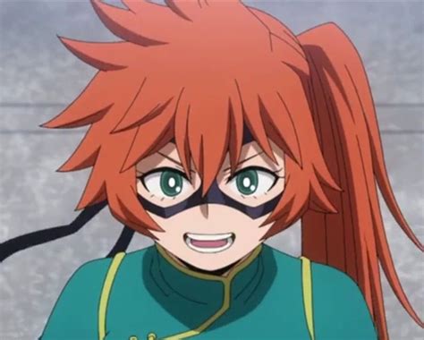 Anime Character With Red Hair And Green Eyes