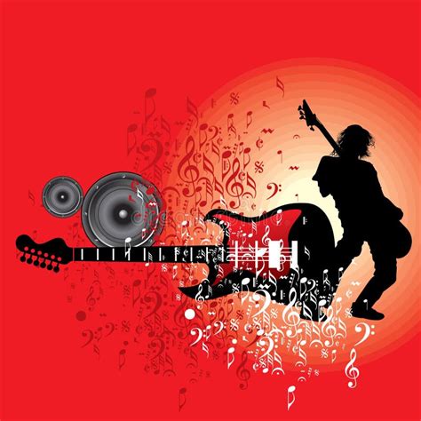 Rockstar Guitar Background