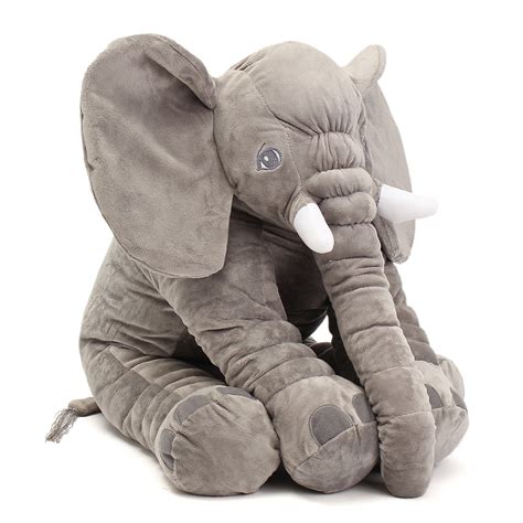 235 60cm Cute Jumbo Elephant Plush Doll Stuffed Animal Soft Kids Toy