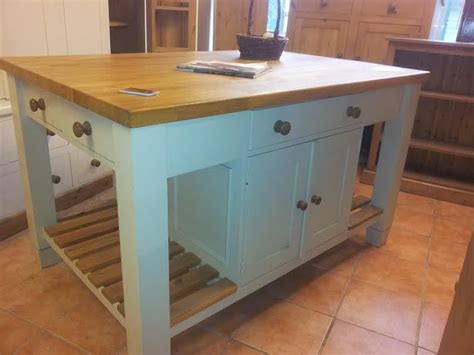 Check spelling or type a new query. Kitchen Island Unit Free Standing Solid Pine with 5ft Oak ...