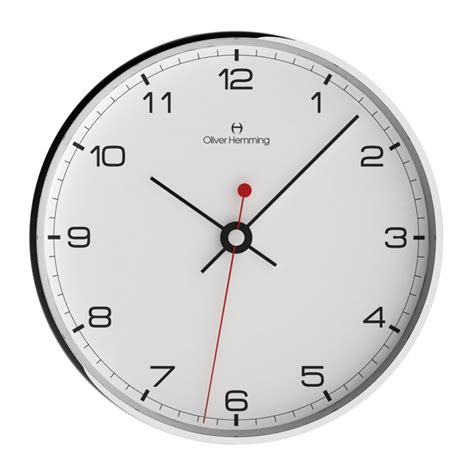 Buy Black Steel Simplex 30cm Wall Clock Online Purely Wall Clocks