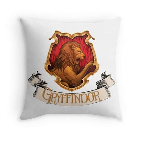 Gryffindor Crest Throw Pillow Shopswell Harry Potter Throw