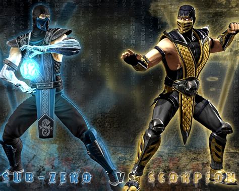 Mortal Kombat A História De Sub Zero E Scorpion Série In Box