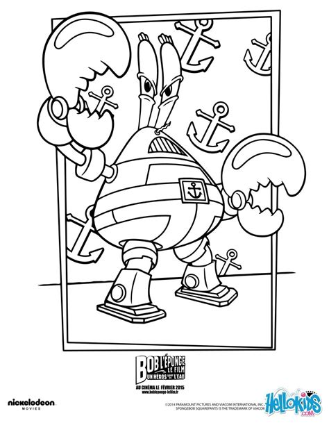 Mr. krabs coloring pages - Hellokids.com
