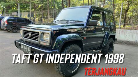 Review Daihatsu Taft GT Independent 1998 Biru Tua Yg Menggemaskan YouTube