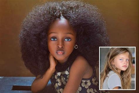 Nigerian Girl Five Is Dubbed The New Most Beautiful Child In The