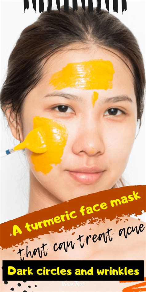 A Turmeric Face Mask That Can Treat Acne Dark Circles And Wrinkles