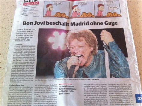 Veja mais ideias sobre bon jovi, jon bon jovi, bom jovi. Newspaper | Newspaper, Bon jovi, Scrapbook