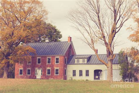 Old Colonial Farm House Vermont Photograph By Edward Fielding Fine