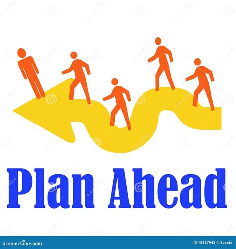 Plan Ahead Stock Illustration Illustration Of Outcome 15587945