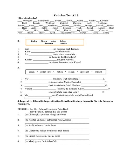 Im nächsten jahr fahre ich nach deutschland und ich will gut deutsch sprechen. Zwischen Test A1