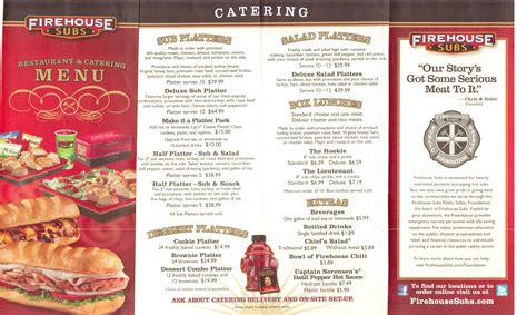 Firehouse Deli Menu