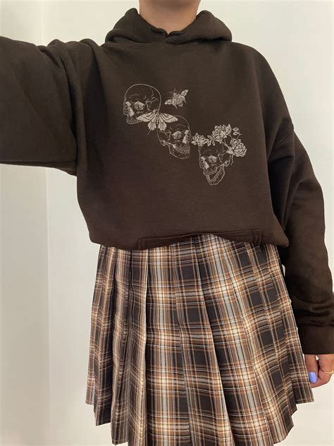 Dark Academia Clothing Alt Clothes Edgy Aesthetic Grunge Mall | Etsy