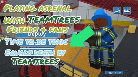 Created by gdilivescommandera community for 1 year. Teamtrees vs Haters roblox Arsenal (Pulbic severs) - YouTube