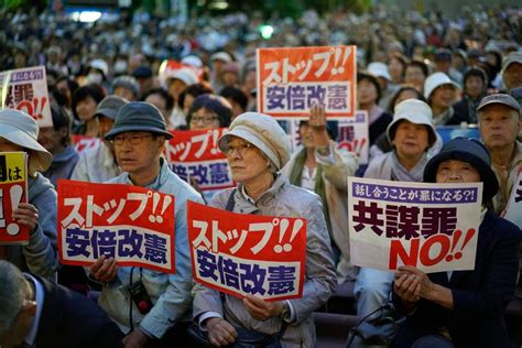 Conspiracy Bill Advances In Japan Despite Surveillance Fears The New