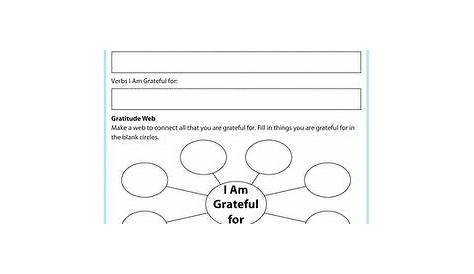 i am grateful for worksheets