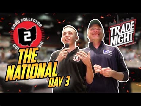 Also known as the national, the convention has been held annually since 1980 when a small handful of sports card collectors convened at a hotel located adjacent to the los angeles international airport. CardCollector2 - The National Card Show Vlog Day 3 - Behind The Scenes of Tradenight 2019! - YouTube