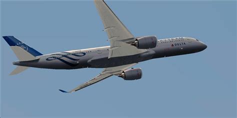 Delta Airlines Skyteam Airbus A350 900 For Fsx