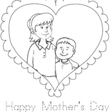 Mother And Son Coloring Pages at GetColorings.com | Free printable